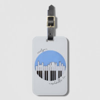 Balise de bagage pour piano de Nashville Skyline