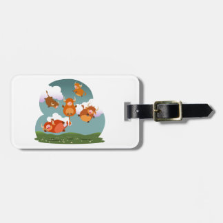 Étiquette À Bagage Balise de bagage pour vaches Highland Floating Car