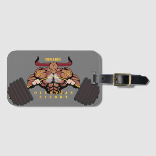 Étiquette À Bagage Balise de bagage/sac "Effort olympique"