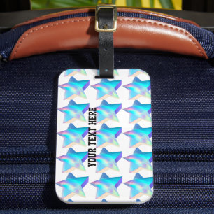 Étiquette À Bagage Balise de bagage Style à un côté avec carte