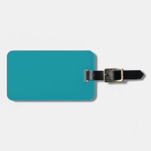 Étiquette À Bagage Balise de bagage Turquoise Aqua à deux tons