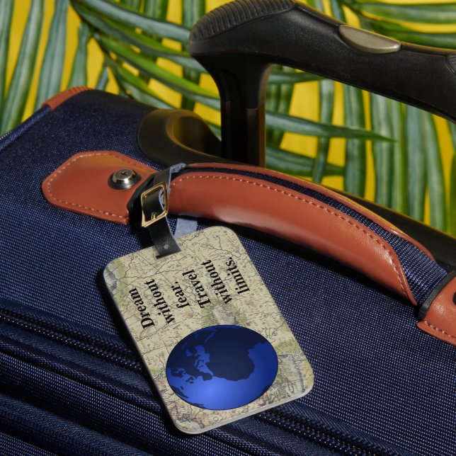 Étiquette À Bagage Balise de bagage - Voyage (Insitu Rectoal 1)