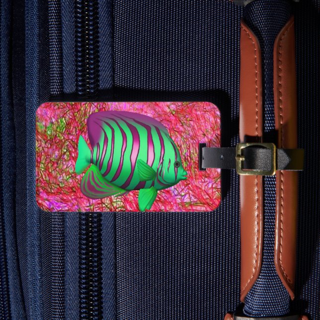 Étiquette À Bagage Balise de bagages de poisson (Insitu Rectoal 4)