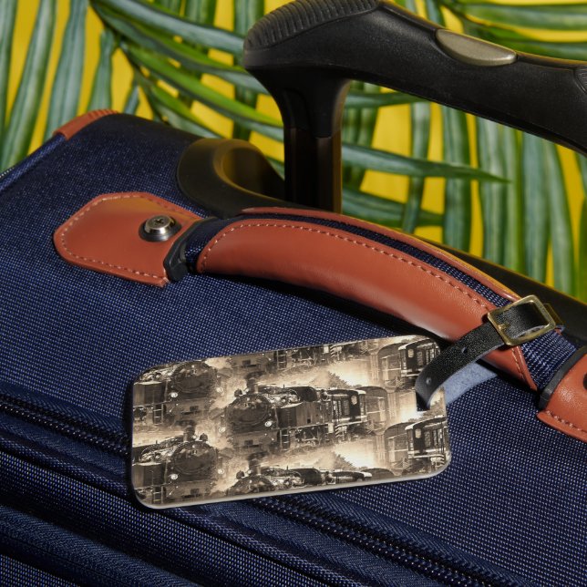 Étiquette À Bagage Balise de bagages du moteur de chemin de fer (Insitu Rectoal 3)