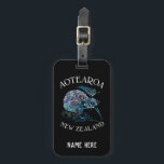 ÉTIQUETTE À BAGAGE BALISE DE BAGAGES KIWI NEW ZEALAND PAUA PERSONNALI<br><div class="desc">Kiwi néo-zélandais classique - dans les couleurs vibrantes de la coquille Paua.</div>