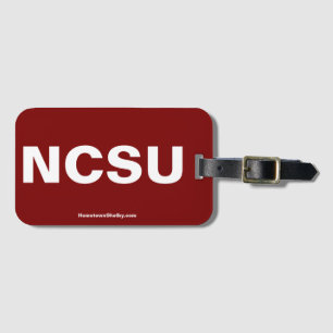 Étiquette À Bagage Balise de sac NCSU