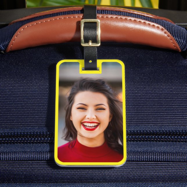 Étiquette À Bagage Balise de voyage de vos bagages photo et informati (Insitu Rectoal 2)