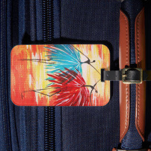 Étiquette À Bagage Balise Joyeuse Danse Acrylique