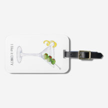 Balise Martini Cocktail Bagage