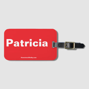 Étiquette À Bagage Balise Patricia Luggage