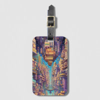 Balise Retro Futurism Art Luggage