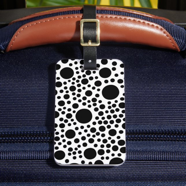 Étiquette À Bagage Balises de bagage à points noirs - Accessoire de v (Insitu Rectoal 2)