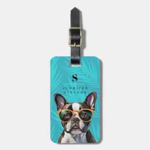 Étiquette À Bagage Balises de bagage Boston Terrier