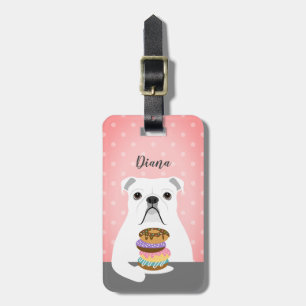 Étiquette À Bagage Balises de bagage Bulldog anglais