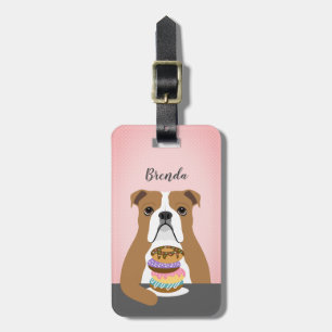 Étiquette À Bagage Balises de bagage Bulldog anglais