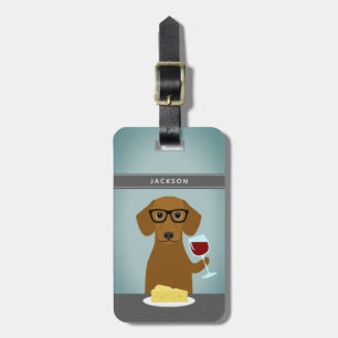 Étiquette À Bagage Balises de bagage Dachshund