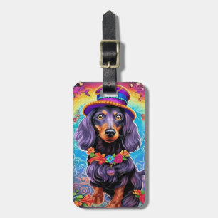 Étiquette À Bagage Balises de bagage Dachshund
