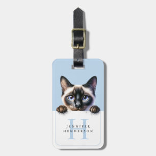 Étiquette À Bagage Balises de bagage de chat