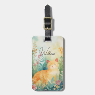 Étiquette À Bagage Balises de bagage de chat
