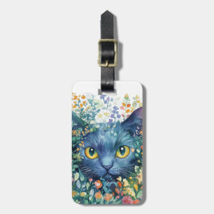 Étiquette À Bagage Balises de bagage de chat
