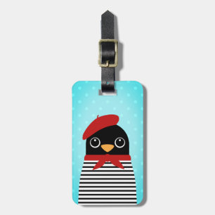 Étiquette À Bagage Balises de bagage de pingouin