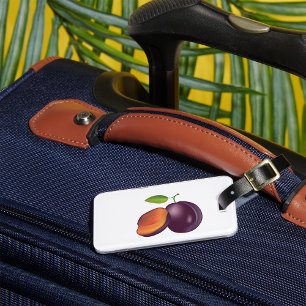 Étiquette À Bagage Balises de bagage en Plum ouvert découpé