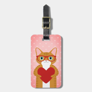 Étiquette À Bagage Balises de bagage Tabby Cat