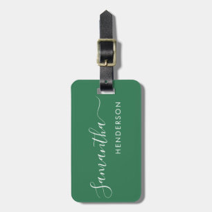 Étiquette À Bagage Balises de bagage vert Mariage Table Plan/Favorise