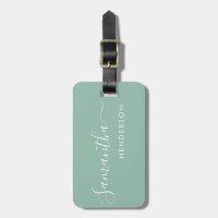 Balises de bagage vert pâle Mariage Table Plan /Fa