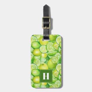 Étiquette À Bagage Balises de bagages citrons et limites