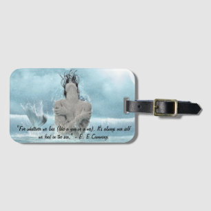 Étiquette À Bagage Balises des bagages de sirène