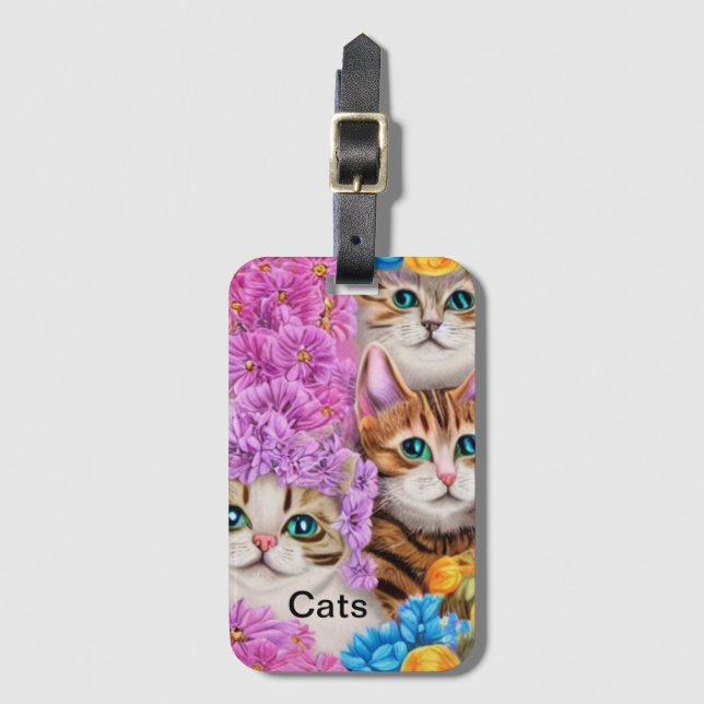 Étiquette À Bagage Balises des bagages de vacances (Devant Vertical)