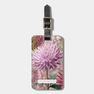 Étiquette À Bagage Balises Vintage Floral Luggings