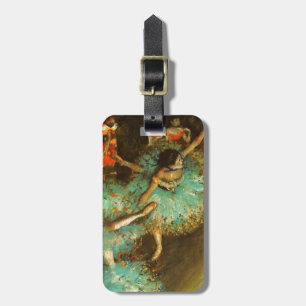 Étiquette À Bagage Ballerina Dance Green Dancer Edger Degas Peinture