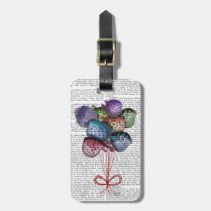 Étiquette À Bagage Ballons de poisson renard