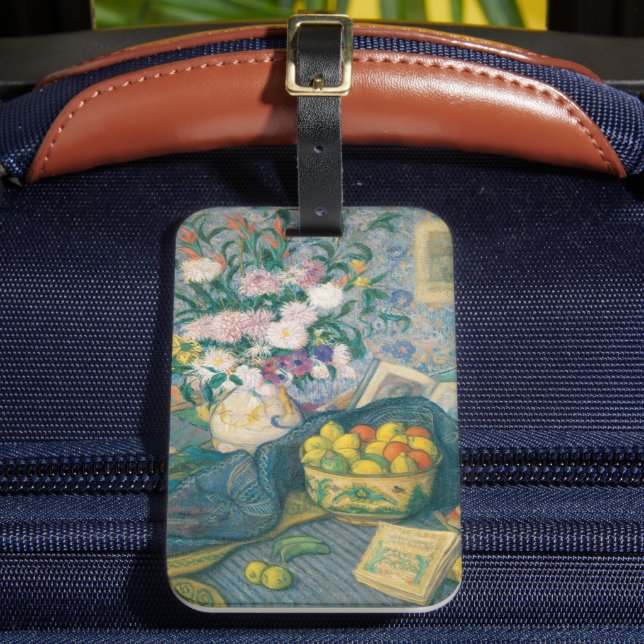 Étiquette À Bagage Bananes, citrons et livres | Juan de Echevarría (Insitu Rectoal 2)