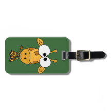 Bande dessinée drôle de girafe