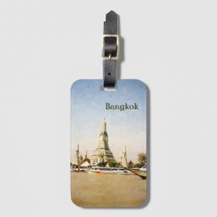 Étiquette À Bagage Bangkok, Thaïlande