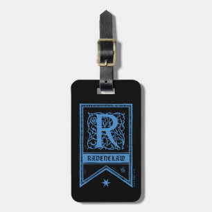 Étiquette À Bagage Bannière de monogramme de Harry Potter   Ravenclaw
