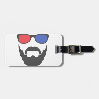 Étiquette À Bagage Barbe 3D