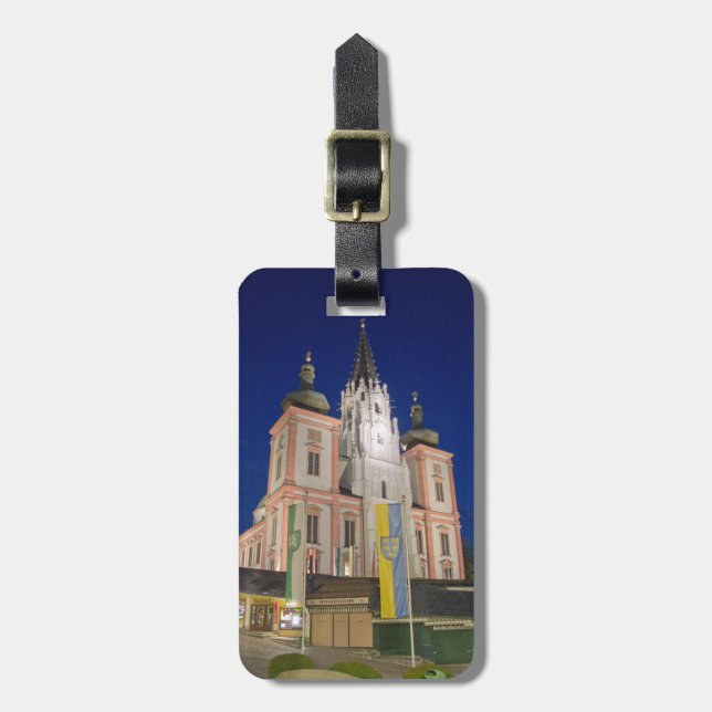 Étiquette À Bagage Basilique De Mariazell (Devant Vertical)