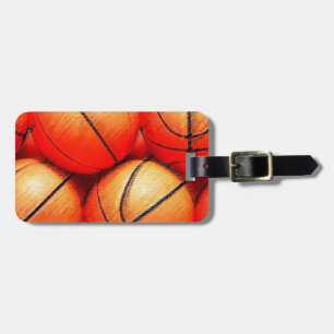 Étiquette À Bagage Basketball Travel Bag Tags