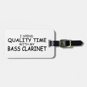 Étiquette À Bagage Basse de temps de qualité Clarinet