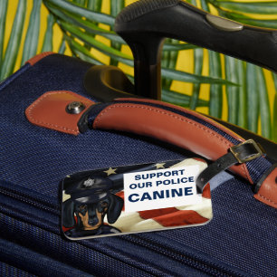 Étiquette À Bagage Basset Allemand