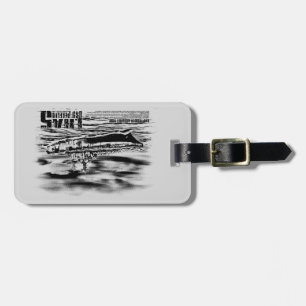 Étiquette À Bagage Bateau d'assaut amphibie Peleliu Aif luggagetag