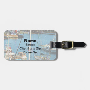 Étiquette À Bagage Bateaux à King's Wharf Bermudes