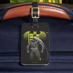 Étiquette À Bagage Batman Power Up Caractère Art