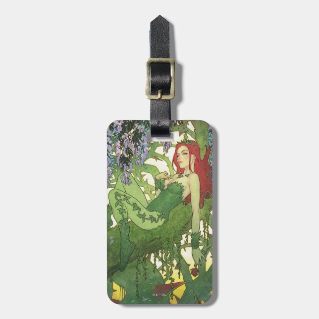 Étiquette À Bagage Batman Rebirth Poison Ivy Cover Illustration (Devant Vertical)