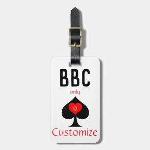 Étiquette À Bagage BBC Seule pique lame signe Thunder_Cove