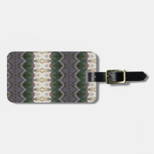 Étiquette À Bagage BC Fall Trees Ikat 9